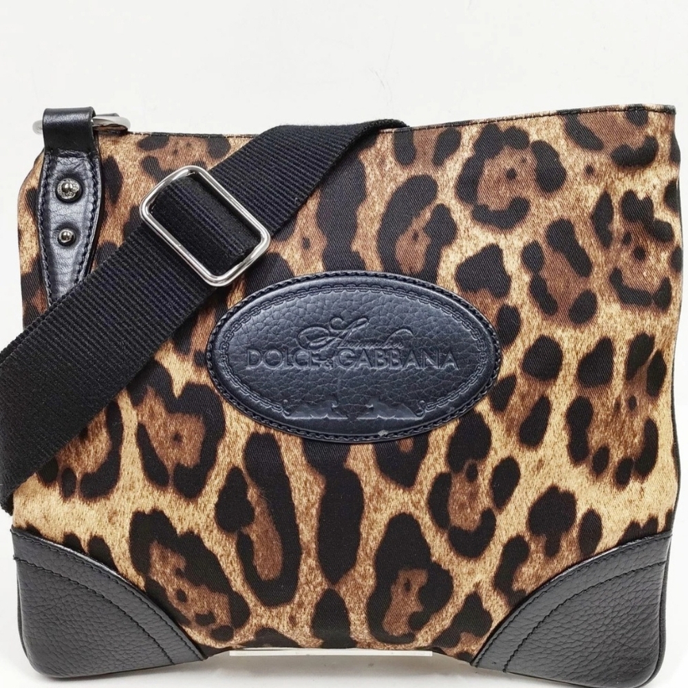 Dolce & Gabbana Animal Print Shoulder Bag PRISTINE CONDITION
